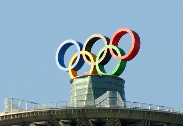 奥运五环是哪五种颜色?