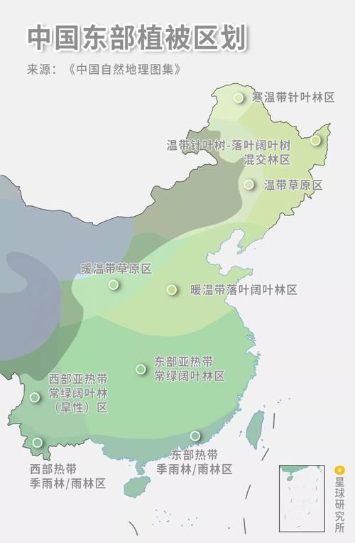 中国地图的南北东西分界线