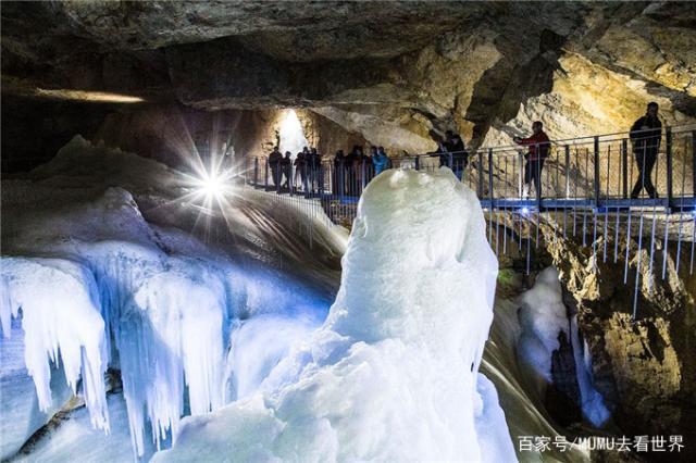 世界上最长的冰洞,长42公里差点穿过整个山脉,洞口结冰万年不化