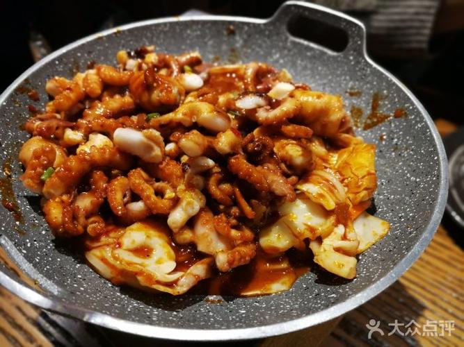 听说过创意韩式料理(人民广场店)辣酱炒章鱼五花肉图片