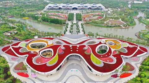 第十届中国花卉博览会园区的六馆分别为复兴馆纪念馆