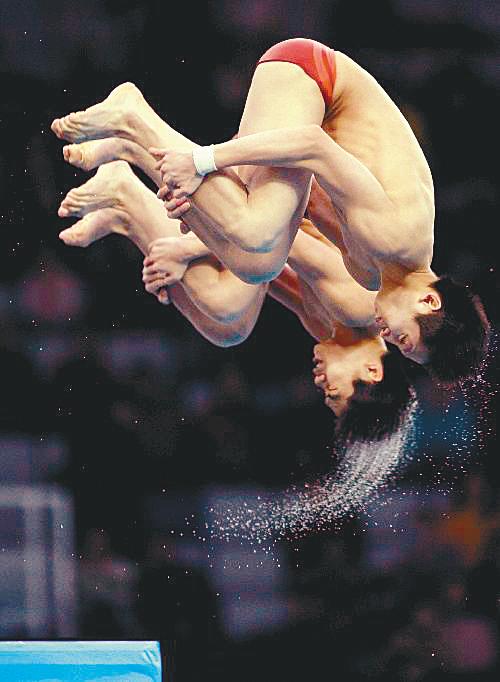 今日14时30分,北京奥运会跳水项目男子双人跳台决赛将在