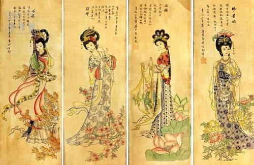 中国古代四大美女.