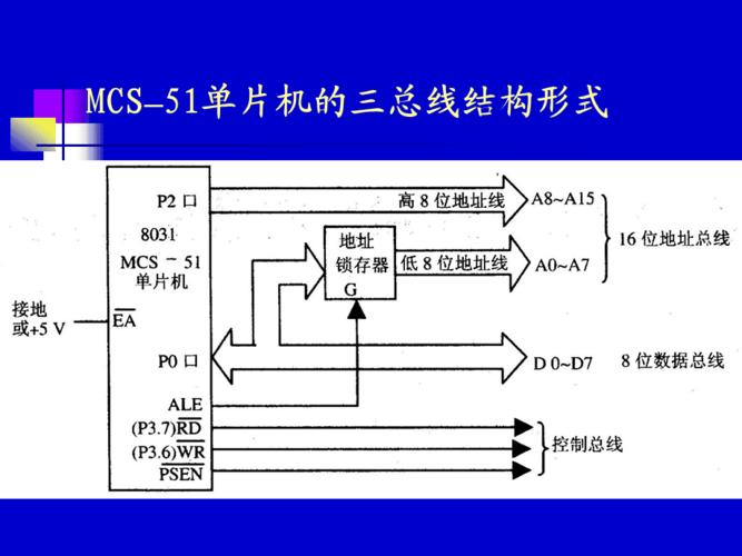 mcs–51单片机的三总线结构形式