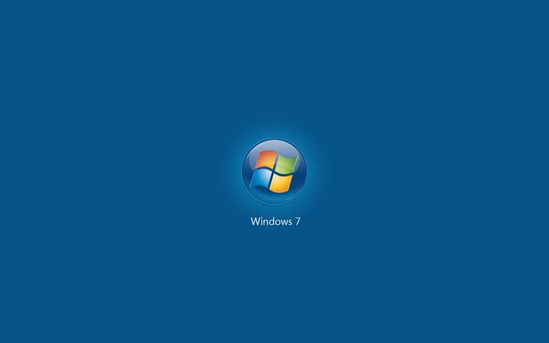 蓝蓝的windows7 ,高清图片,电脑桌面-壁纸族