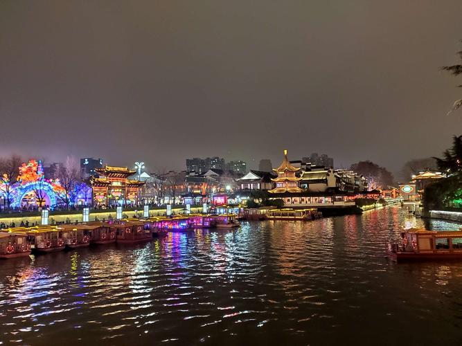 南京夫子庙夜景~2020年1月22日