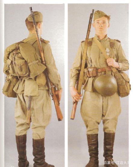 二战苏联步兵装备服饰