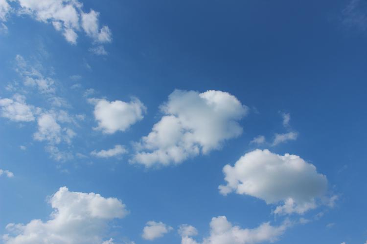 蓝蓝的天空,云彩,清除,高清图片-回车素材