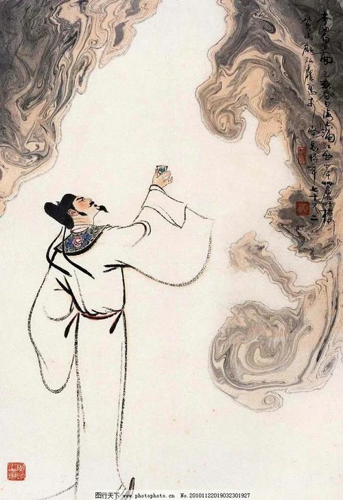 唐代伟大的浪漫主义诗人李白,《铁杵磨成针》