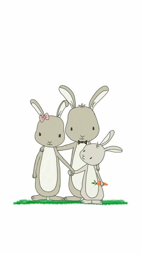 一只兔子三条色龙原创