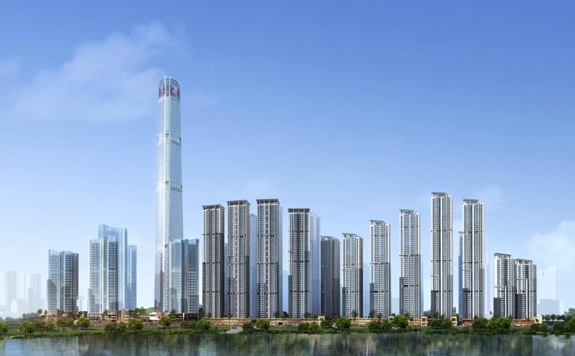 南宁五象新区在建广西第一高楼