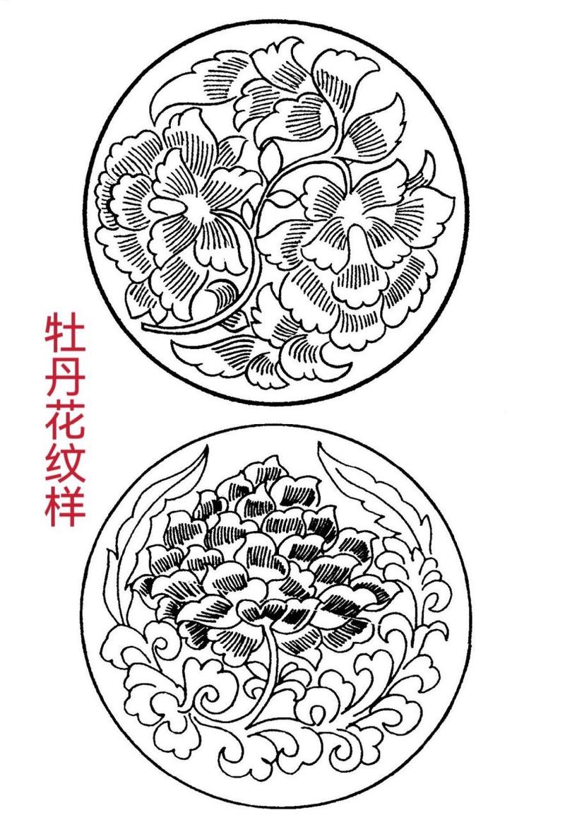 中国传统植物花卉纹样(二)