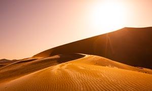 沙漠的阳光可以用什么词来形容
