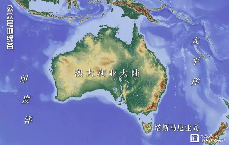 澳大利亚联邦,位于遥远的南半球,由澳大利亚大陆,塔斯马尼亚岛和许多