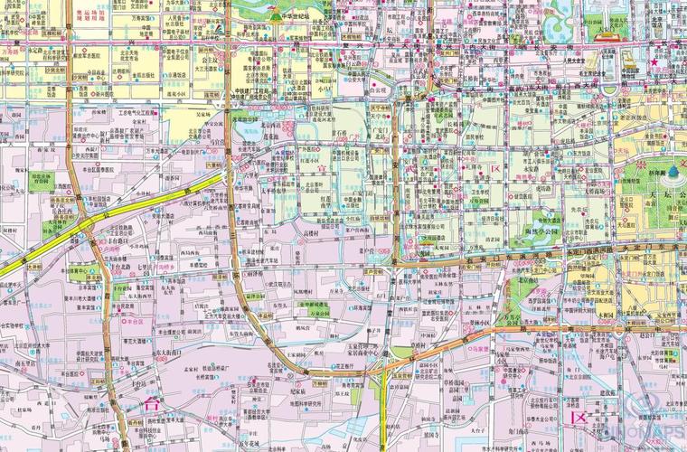 北京城区地图(10)