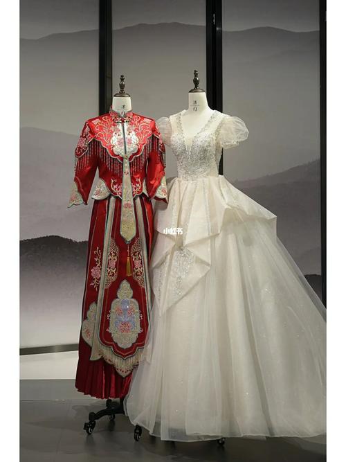 西式浪漫的象征91秀禾则是中式爱情的传承96现代婚纱的成熟发展
