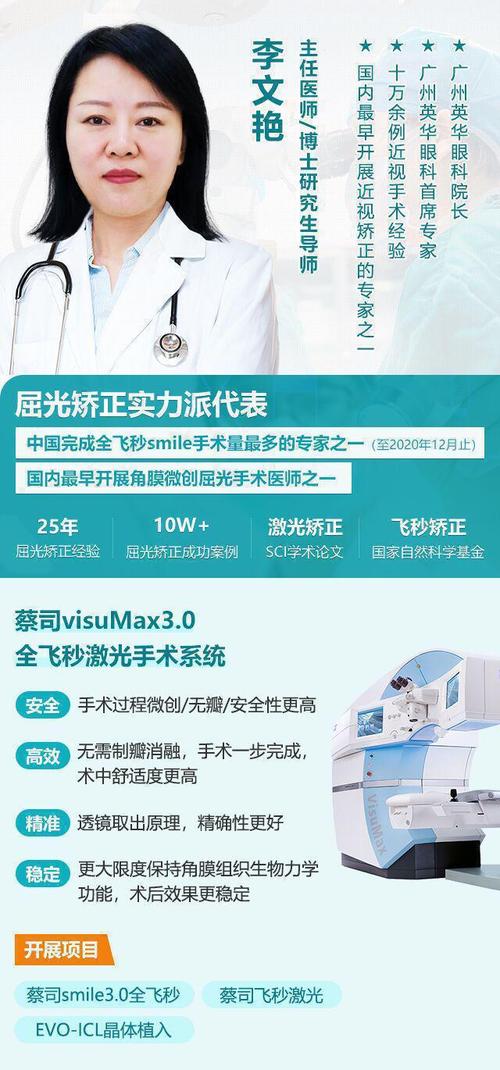 广州全飞秒激光眼睛手术费用多少全飞秒手术后遗症严重吗