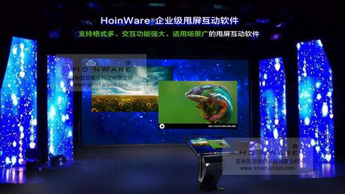 hoinware03企业级多屏甩屏互动解决方案,专为教学,会议,展厅等场景