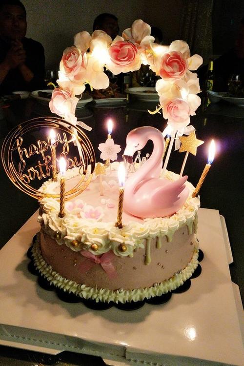 超漂亮的生日蛋糕