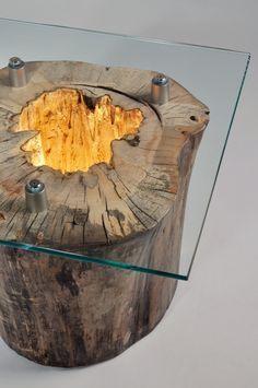 exceptionally creative diy tree stumps projects to complement