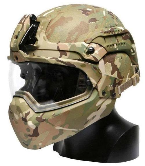 新一代头盔ngihps美军士兵的全面头部保护系统