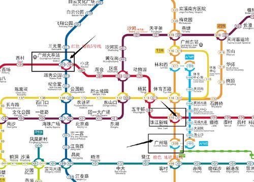 从广州站到广州塔地铁怎么坐