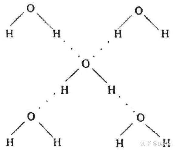那个为什么有说每个水分子中有四个氢键也有说有两个氢键的或者问什么