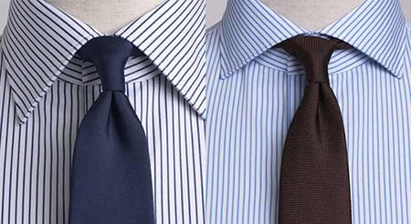 条纹衬衫搭配领带的挑选方法这三个技巧必须要