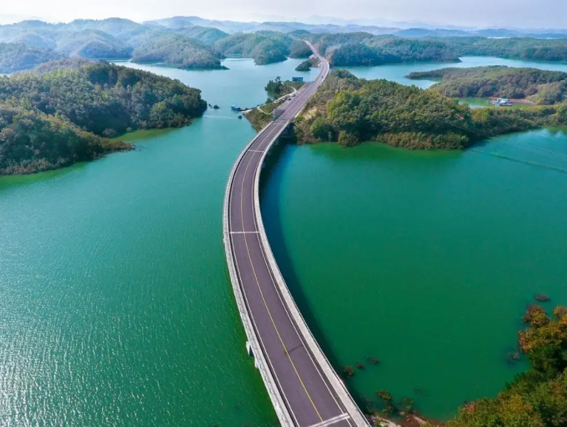 最美山水公路丹江口环库公路,有山有水有美景,打造专属旅游专线