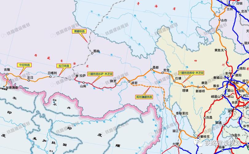 川藏铁路雅安至新都桥林芝至波密段4月1日或全面开工
