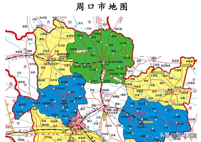 河南省周口市,总计有10个区县,内陆航道到底有多重要?