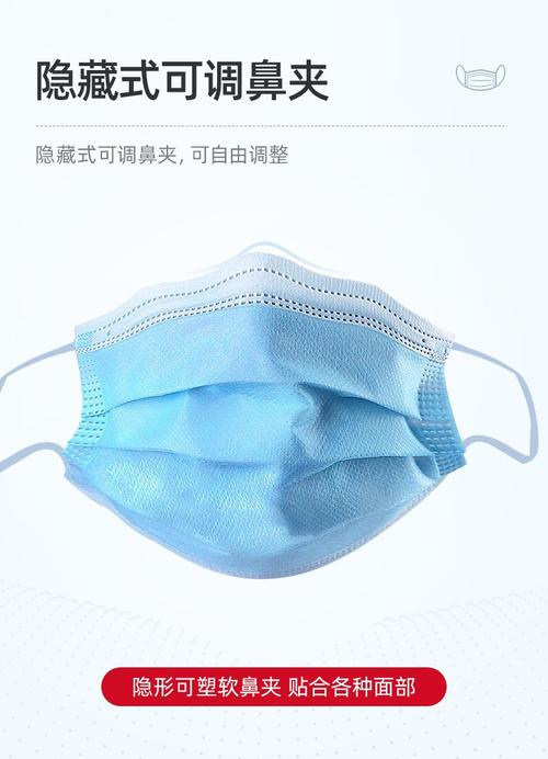 蓝禾医疗医用外科口罩一次性医用口罩灭菌挂耳式非独立袋装防细菌过滤