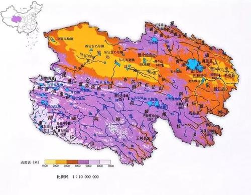 青海省全省平均海拔在多少米以上