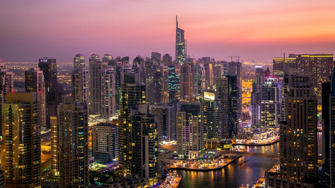 迪拜城市风景4k图片,4k高清风景图片,娟娟壁纸