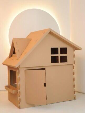 怎样用纸盒做小房子手工制作小房子图解 小房子礼品包装盒