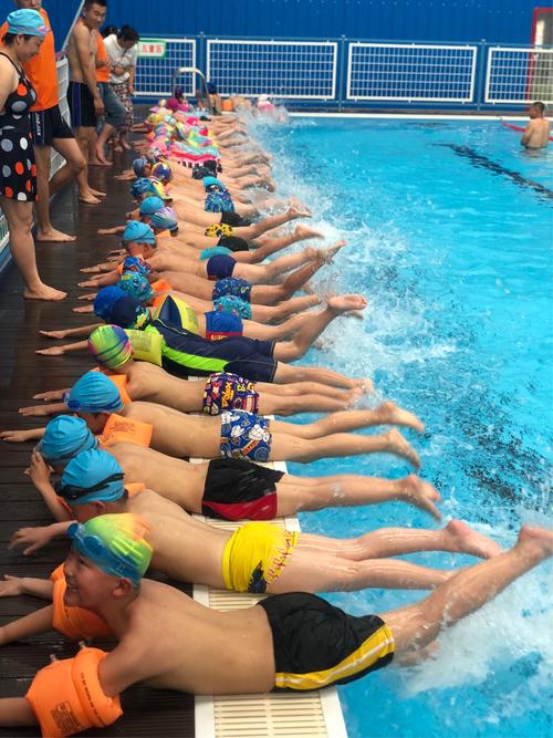 一年级十二班的小百灵鸟们参加了学校精心组织的校外拓展训练(游泳课)