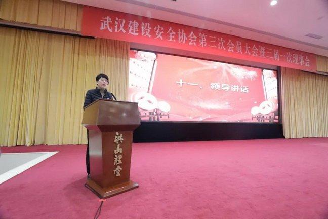 新八集团董事长刘先成全票当选武汉建设安全协会会长