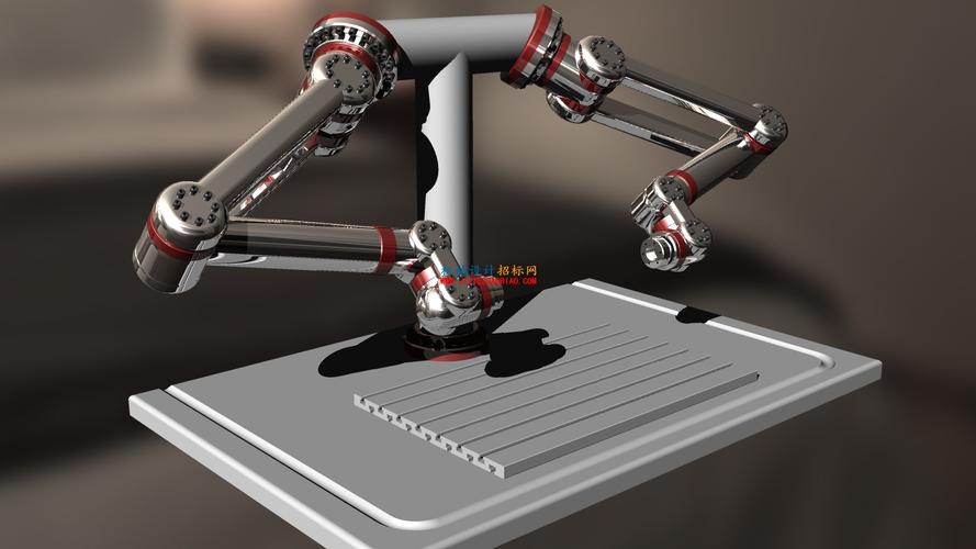 双手臂工作机器人-机械设计招标网