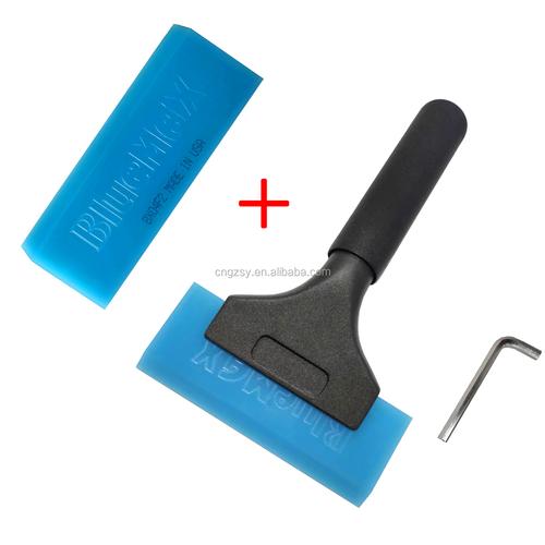 蓝色最大橡胶刀片刮水器刮水器带备用刀片螺丝刀车窗修补应用工具 b25