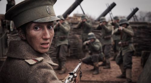 战争电影敢死营俄罗斯组建女敢死营