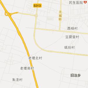 邯郸市大名县商贸城地图
