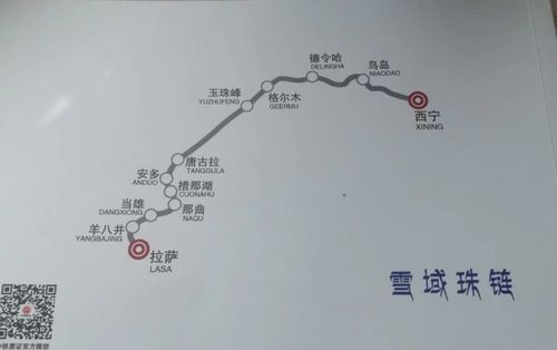青藏铁路由西宁站至拉萨站,线路全长1956千米.
