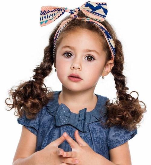 可爱小女孩扎发推荐 3-6岁女童扎发发型_儿童发型 - 美发站