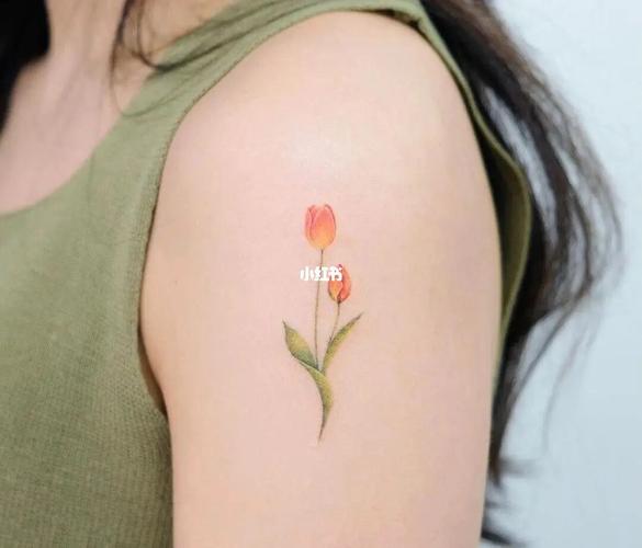 威海纹身一凡刺青小清新花朵纹身