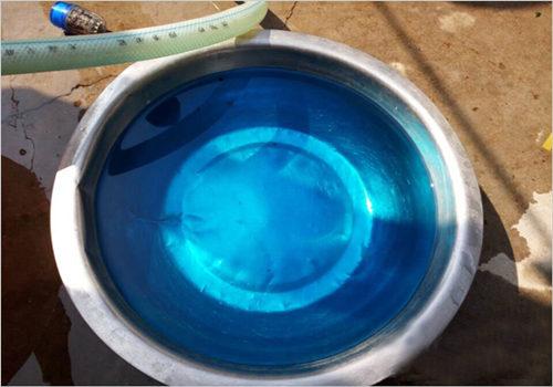 烟台福山区村庄自来水变蓝,净水器有用吗