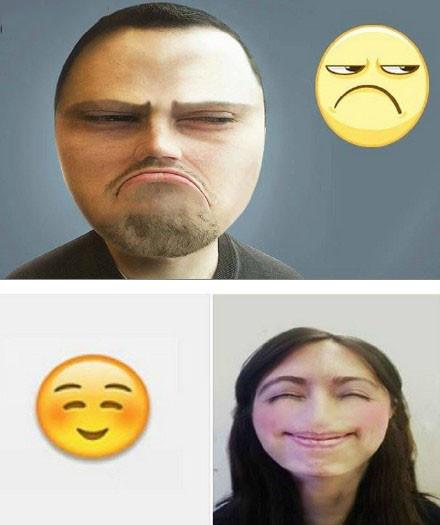真人版qq emoji表情