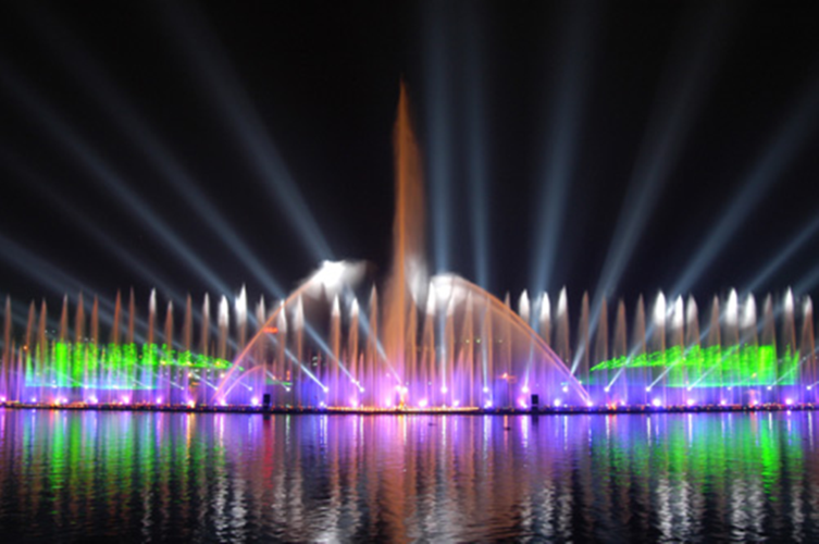 河源亚洲第一高音乐喷泉