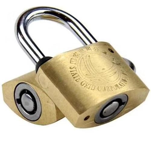电力表箱锁 35铜挂锁 通开钥匙防水锁 电力专用锁 昆仑锁