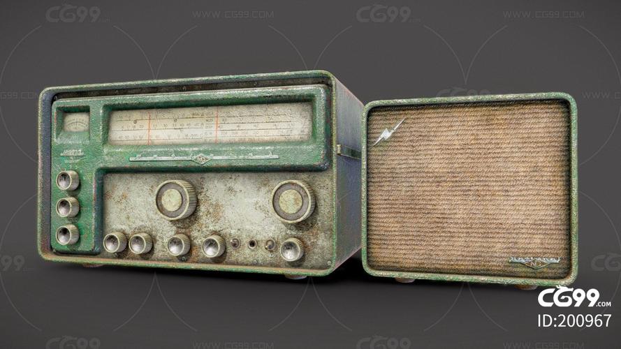 复古式收音机老式收音机古董收音机radio无线电索尼收音机