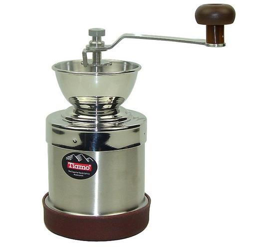 timao不锈钢陶瓷机芯手摇磨豆机家用咖啡豆研磨机防滑垫磨豆机
